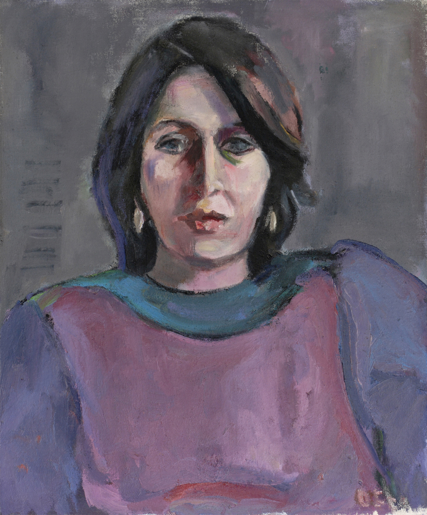 Portrait of Jenny Belopitova by Olga Belopitova